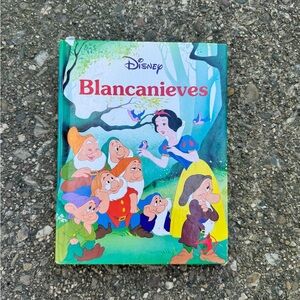 Disney vintage 1987 Blancanieves Spanish version Storybook